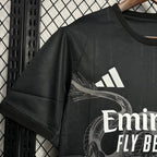Maillot Real Madrid foot 2024 2025 Noir