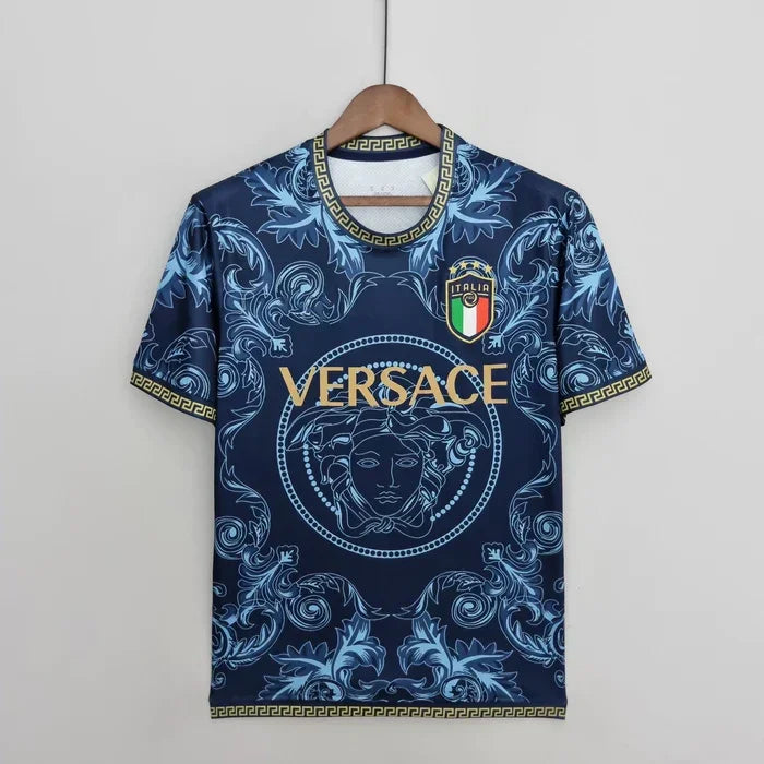 Maillot Italie saison 2023-2024 concept bleu et doré