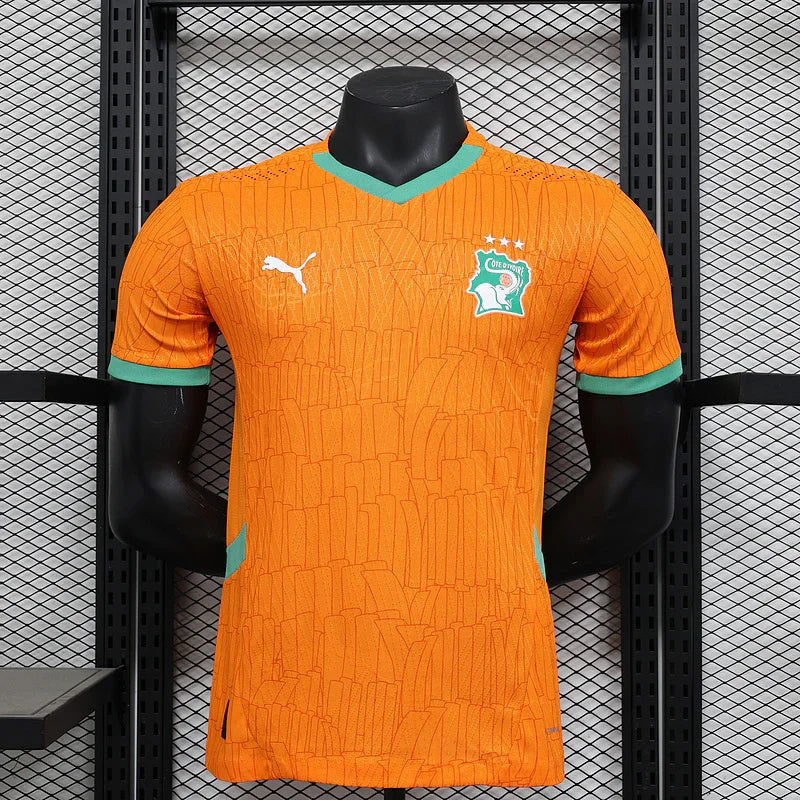 Maillot Côte d'Ivoire Domicile Orange CAN 2025-26