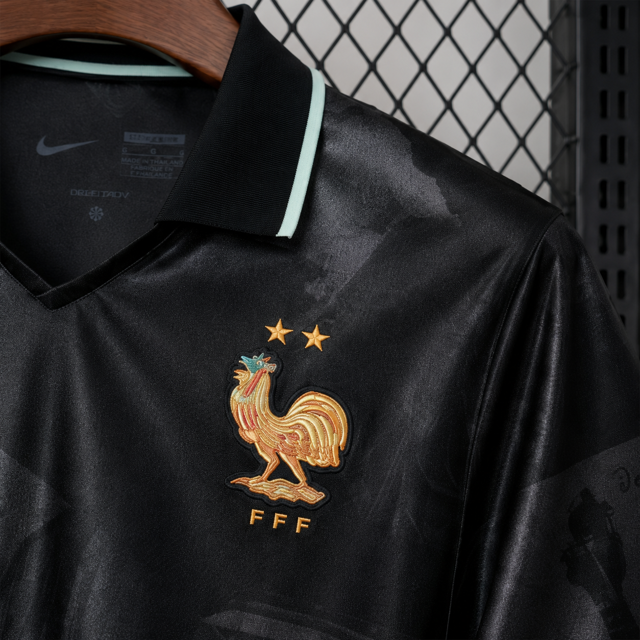 Maillot Équipe de France Noir Energy