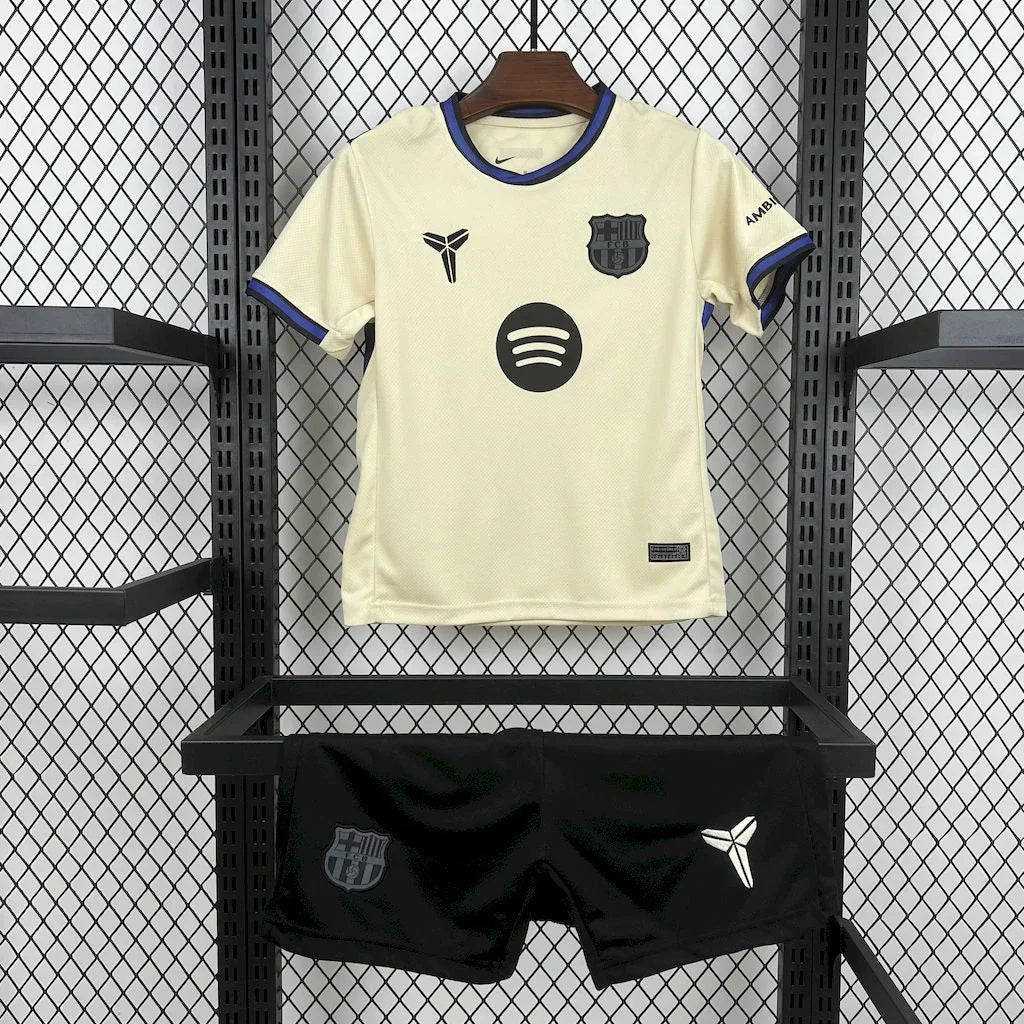 Kit enfant FC Barcelone extérieur 2025-26
