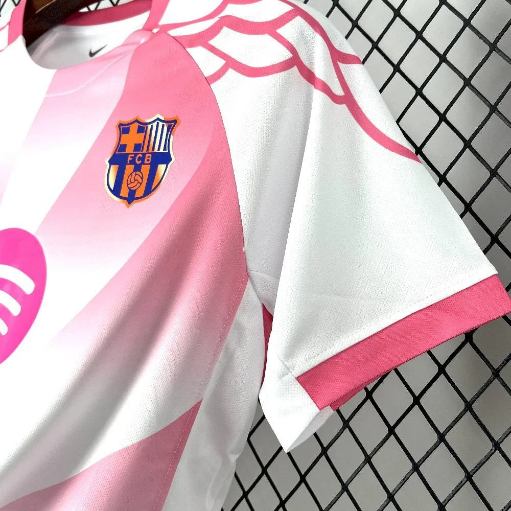 Maillot FC Barcelone Concept Rose & Blanc 2025-26