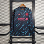 Maillot Manchester City extérieur 2023 2024 manches longues