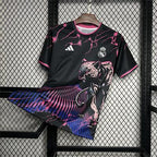 Maillot Real Madrid Noir Rose Panther 2024/25
