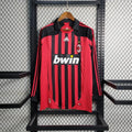 Maillot AC Milan Retro 2007 2008 Manche Longue