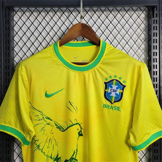 Maillot 24/25 Édition Spéciale Oiseau Jaune Du Brésil