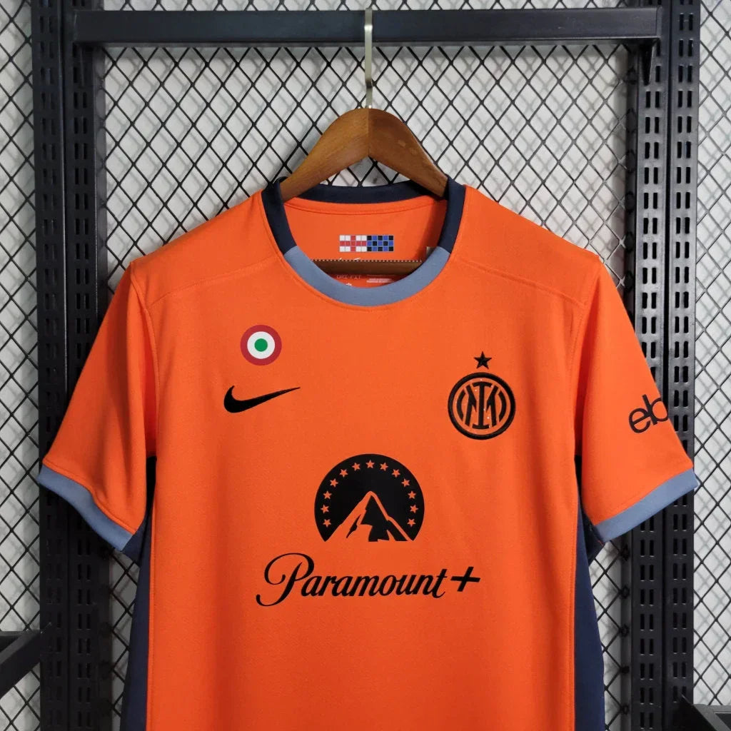 Maillot Inter Milan  Foot Third Orange 2023 2024