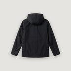 Brésil – Veste Coupe-Vent à Capuche – Noir & Jaune