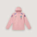 Brésil – Veste Coupe-Vent à Capuche – Rose